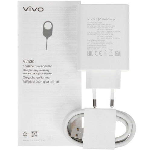 Купить 6.77" Смартфон Vivo V60 Lite 256 ГБ черный  5640603. Характеристики, отзывы и цены в Донецке