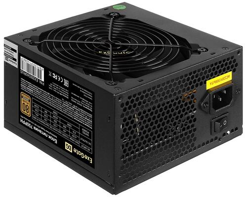 Купить Блок питания ExeGate 750PPH  9101481. Характеристики, отзывы и цены в Донецке