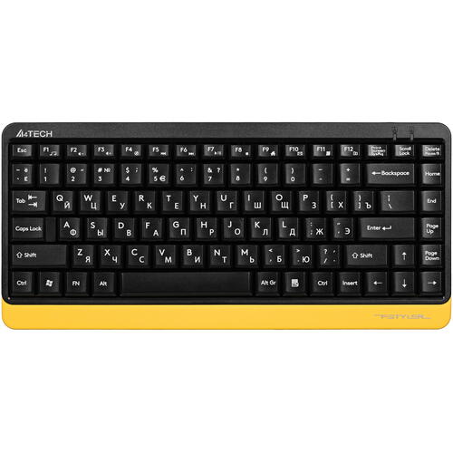 Купить Клавиатура+мышь беспроводная   A4Tech Fstyler FG1110 желтый  5421452. Характеристики, отзывы и цены в Донецке
