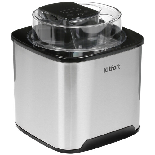 Купить Мороженица Kitfort KT-1809 серебристый  8191926. Характеристики, отзывы и цены в Донецке