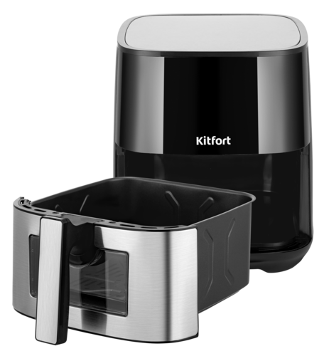 Купить Аэрогриль Kitfort KT-2276 серый  9287536. Характеристики, отзывы и цены в Донецке