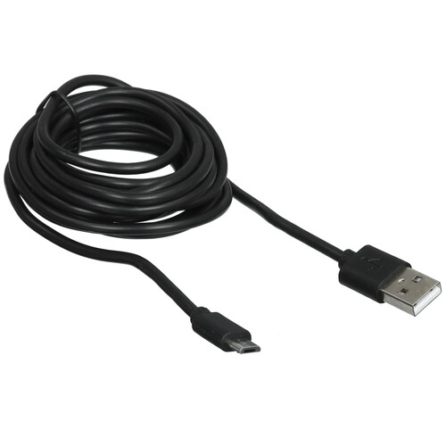 Купить Кабель круглый Aceline micro USB - USB 2.0 Type-A черный 3 м  9086547. Характеристики, отзывы и цены в Донецке