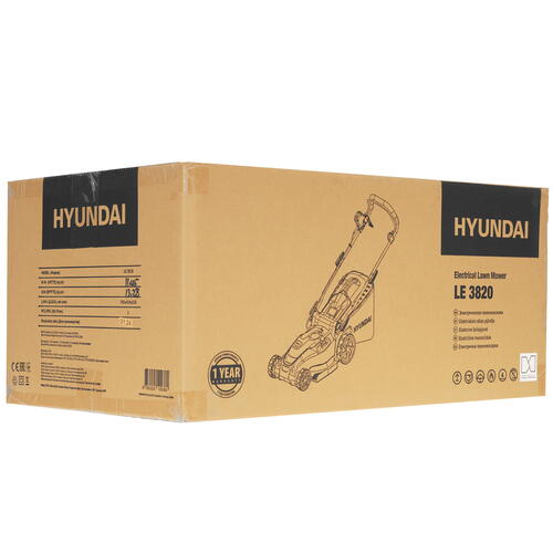 Купить Электрическая газонокосилка Hyundai LE 3820  9088195. Характеристики, отзывы и цены в Донецке