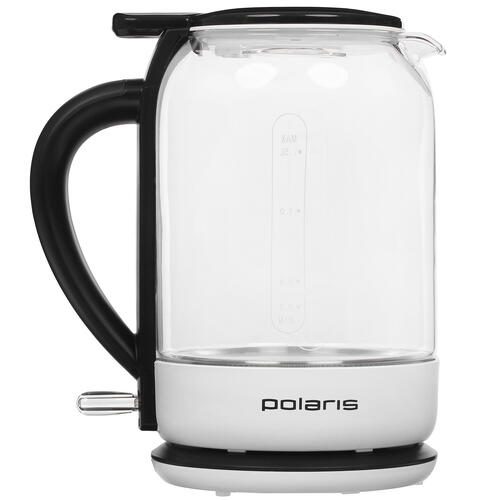 Купить Электрочайник Polaris PWK 1759CGL белый  5355050. Характеристики, отзывы и цены в Донецке