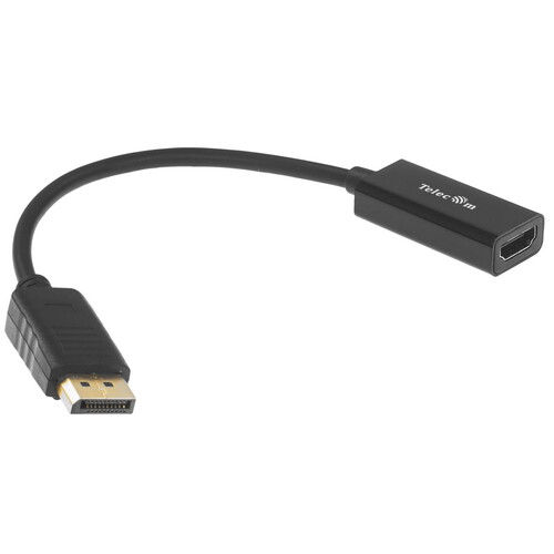 Купить Переходник однонаправленный Telecom DisplayPort - HDMI, 0.2 м  5602664. Характеристики, отзывы и цены в Донецке