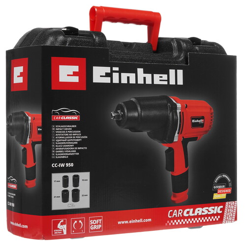 Купить Гайковерт Einhell CC-IW 950  5311646. Характеристики, отзывы и цены в Донецке