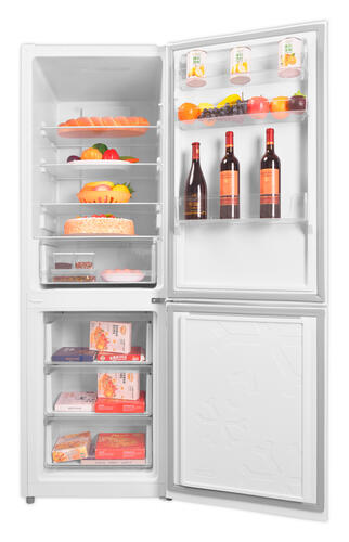 Купить Холодильник с морозильником  Nordfrost RFC 350D NFW белый  9944655. Характеристики, отзывы и цены в Донецке