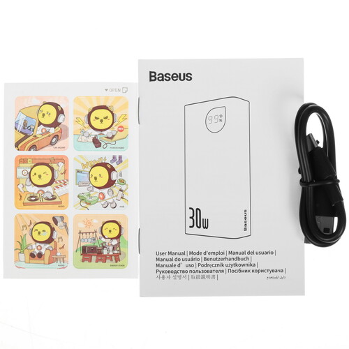 Купить Портативный аккумулятор Baseus Adaman 2 черный  5449920. Характеристики, отзывы и цены в Донецке