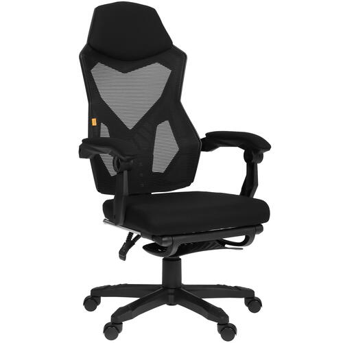 Купить Кресло игровое CHAIRMAN 571 черный  9085906. Характеристики, отзывы и цены в Донецке