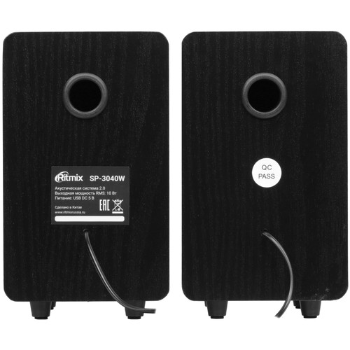 Купить Колонки Ritmix SP-3040W черный  9316026. Характеристики, отзывы и цены в Донецке