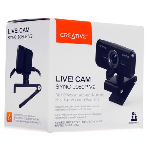 Купить Веб-камера Creative Live! Cam Sync 1080p V2  4898563. Характеристики, отзывы и цены в Донецке