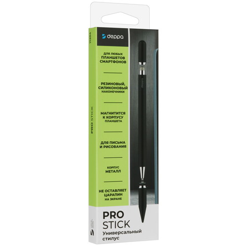 Купить Стилус Deppa Pro Stick универсальный черный  5475530. Характеристики, отзывы и цены в Донецке