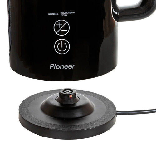 Купить Электрочайник Pioneer KE577M черный  9052810. Характеристики, отзывы и цены в Донецке