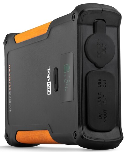 Купить Портативная зарядная станция TopOn TOP-X38 PRO черный  5485546. Характеристики, отзывы и цены в Донецке