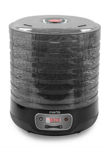 Купить Сушилка для овощей и фруктов MARTA MFD-507PS черный  9921943. Характеристики, отзывы и цены в Донецке