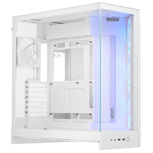 Купить Корпус NZXT H9 Flow RGB (2025) [CM-H92FW-R1] белый  5647088. Характеристики, отзывы и цены в Донецке