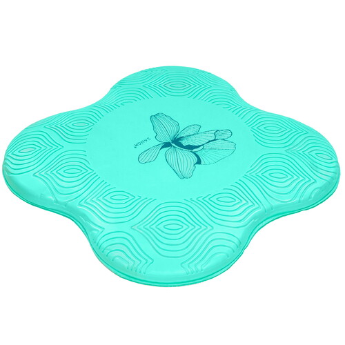 Купить Коврик под колени для йоги Sangh Flower, 20х20 см, цвет бирюзовый  9137825. Характеристики, отзывы и цены в Донецке