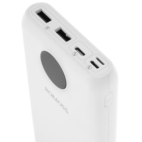 Купить Портативный аккумулятор Romoss SW20PF белый  5371062. Характеристики, отзывы и цены в Донецке