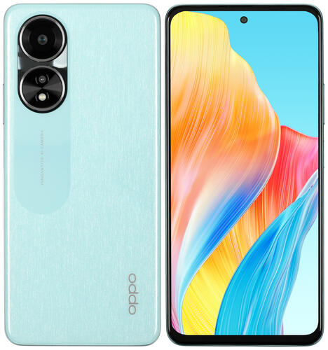 Купить 6.72" Смартфон OPPO A58 128 ГБ зеленый  5429090. Характеристики, отзывы и цены в Донецке