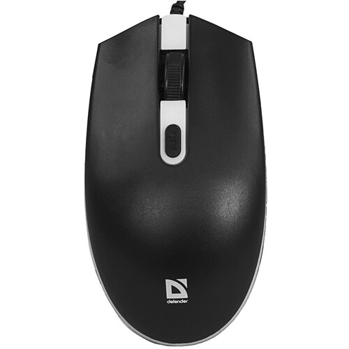 Купить Мышь проводная Defender Dot MB-986 [52986] черный  9911274. Характеристики, отзывы и цены в Донецке