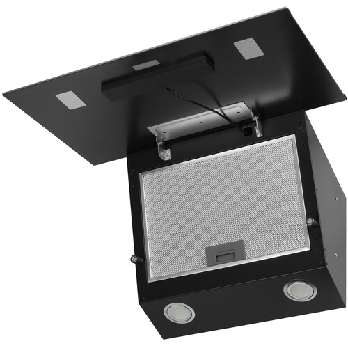 Купить Вытяжка наклонная DEXP FD03SS черный/серебристый  9202952. Характеристики, отзывы и цены в Донецке