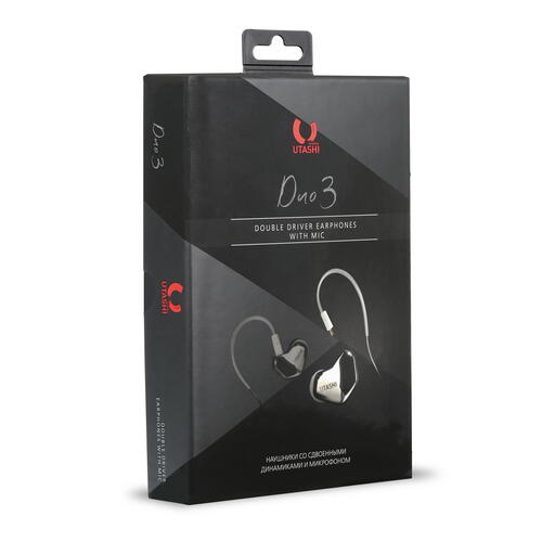 Купить Проводные наушники Smartbuy UTASHI DUO 3 серебристый  9917703. Характеристики, отзывы и цены в Донецке