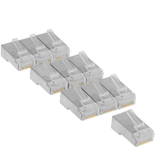 Купить Коннектор RJ45 Cablexpert PLUG5SP/10  4901467. Характеристики, отзывы и цены в Донецке