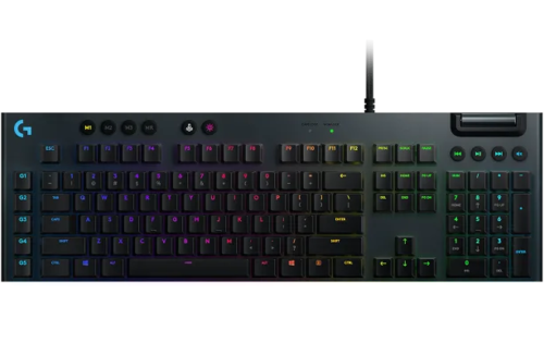 Купить Клавиатура проводная Logitech G813  9299577. Характеристики, отзывы и цены в Донецке