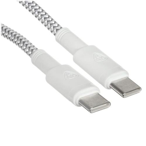 Купить Кабель круглый BY USB Type-C - USB Type-C серый 1 м  5482185. Характеристики, отзывы и цены в Донецке