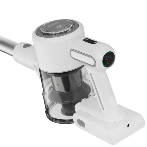 Купить Пылесос  вертикальный  Timberk T-VCH-67  белый  9115463. Характеристики, отзывы и цены в Донецке