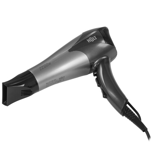 Купить Фен Holt HT-HD-004 серебристый/черный  9284877. Характеристики, отзывы и цены в Донецке