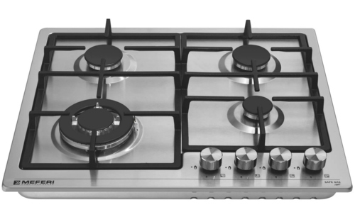 Купить Газовая варочная поверхность Meferi MGH604IX LIGHT  9168783. Характеристики, отзывы и цены в Донецке