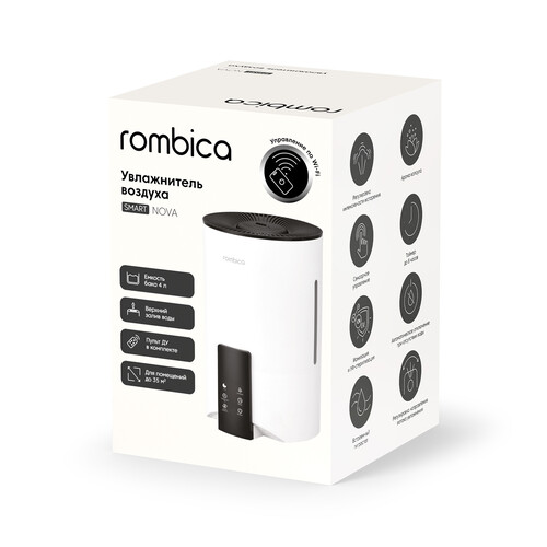 Купить Увлажнитель воздуха Rombica Smart Nova  9298505. Характеристики, отзывы и цены в Донецке