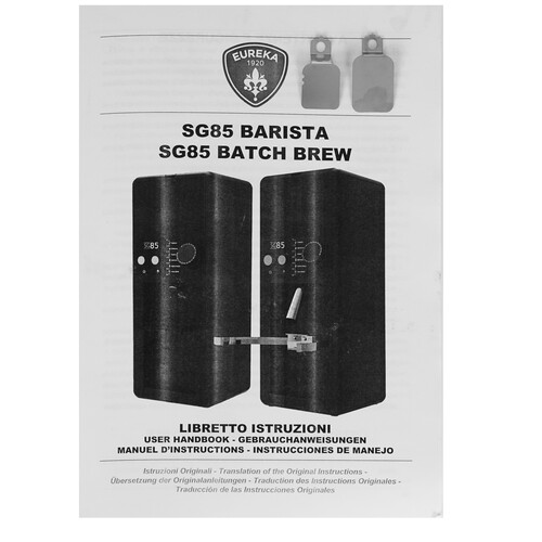 Купить Кофемолка электрическая Eureka SG85 BARISTA M Matt Black черный  9095514. Характеристики, отзывы и цены в Донецке