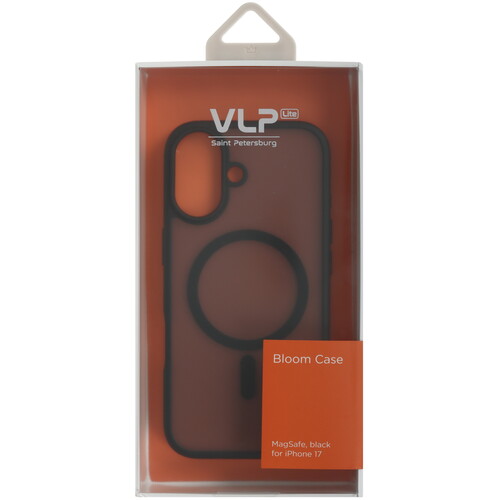 Купить Накладка  VLP Bloom Case для Apple iPhone 17 черный  5640489. Характеристики, отзывы и цены в Донецке