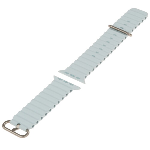 Купить Ремешок Apple для Apple Watch 44/ 45/ 46/ 49mm голубой/серый  5628905. Характеристики, отзывы и цены в Донецке