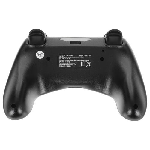 Купить Геймпад беспроводной/проводной DEXP G-03A черный  4889079. Характеристики, отзывы и цены в Донецке