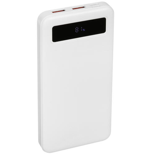 Купить Портативный аккумулятор TFN Porta LCD PD белый  5465307. Характеристики, отзывы и цены в Донецке