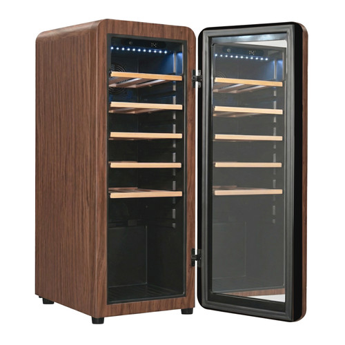 Купить Винный шкаф TESLER CWC-248 CARAMEL WOOD коричневый  9390128. Характеристики, отзывы и цены в Донецке