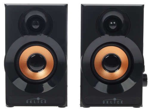 Купить Колонки Oklick OK-161 коричневый  1125061. Характеристики, отзывы и цены в Донецке
