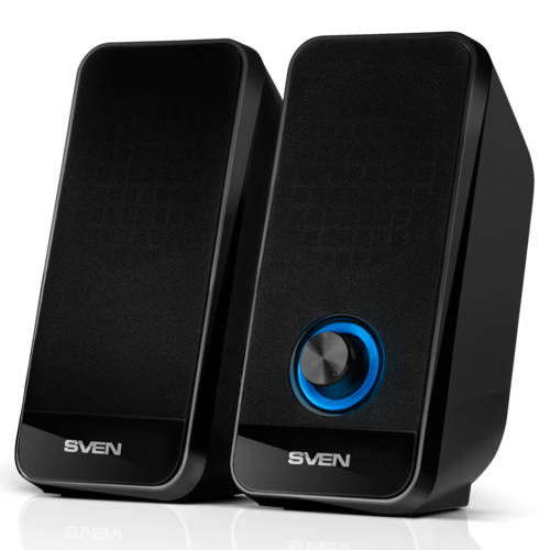 Купить Колонки SVEN 320 черный  9199794. Характеристики, отзывы и цены в Донецке