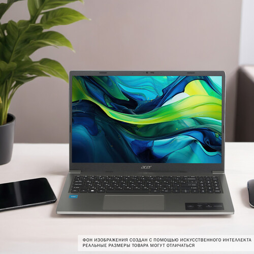 Купить 15.6" Ноутбук Acer Aspire Lite 15 AL15-33P-C6WL серый  5612030. Характеристики, отзывы и цены в Донецке
