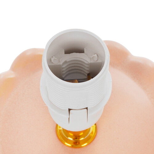 Купить Настольный светильник RISALUX Бенита розовый  9176725. Характеристики, отзывы и цены в Донецке