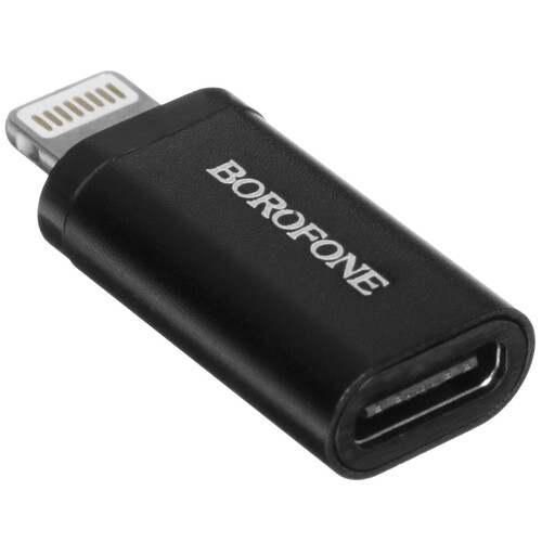 Купить OTG-переходник Borofone черный  5635408. Характеристики, отзывы и цены в Донецке