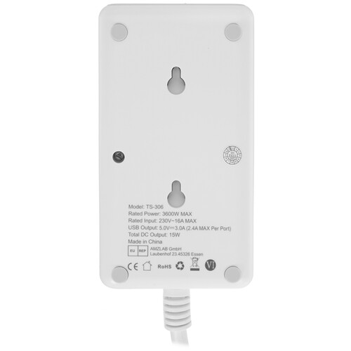 Купить Сетевой фильтр Tessan TS-306 серый  5366306. Характеристики, отзывы и цены в Донецке