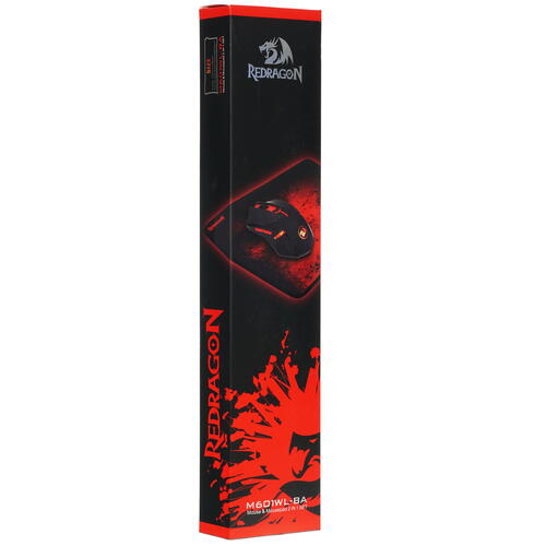 Купить Мышь+коврик беспроводная Redragon M601WL-BA  1602184. Характеристики, отзывы и цены в Донецке