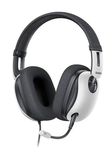 Купить Проводные наушники Baseus GoPlay 1 Max белый 2024  5629064. Характеристики, отзывы и цены в Донецке