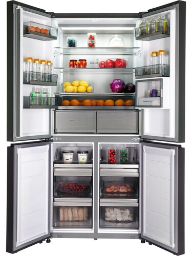 Купить Холодильник многодверный   HIBERG RFQ-610G GS inverter серый  9168754. Характеристики, отзывы и цены в Донецке