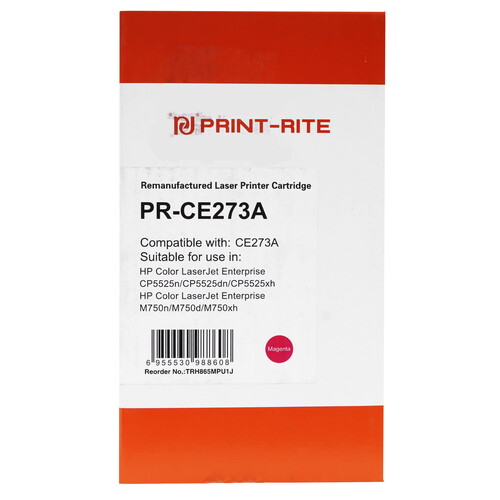Купить Картридж лазерный Print-Rite PR-CE273A пурпурный  9150414. Характеристики, отзывы и цены в Донецке