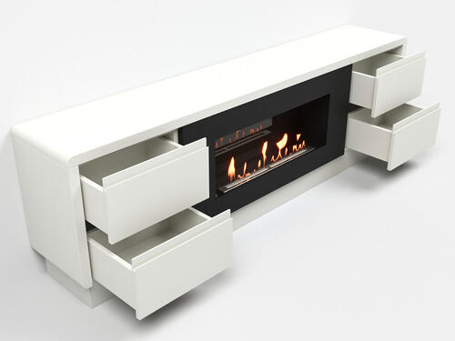 Купить Биокамин с тумбой Firelight BFP/P-1700 lux черный  9101969. Характеристики, отзывы и цены в Донецке